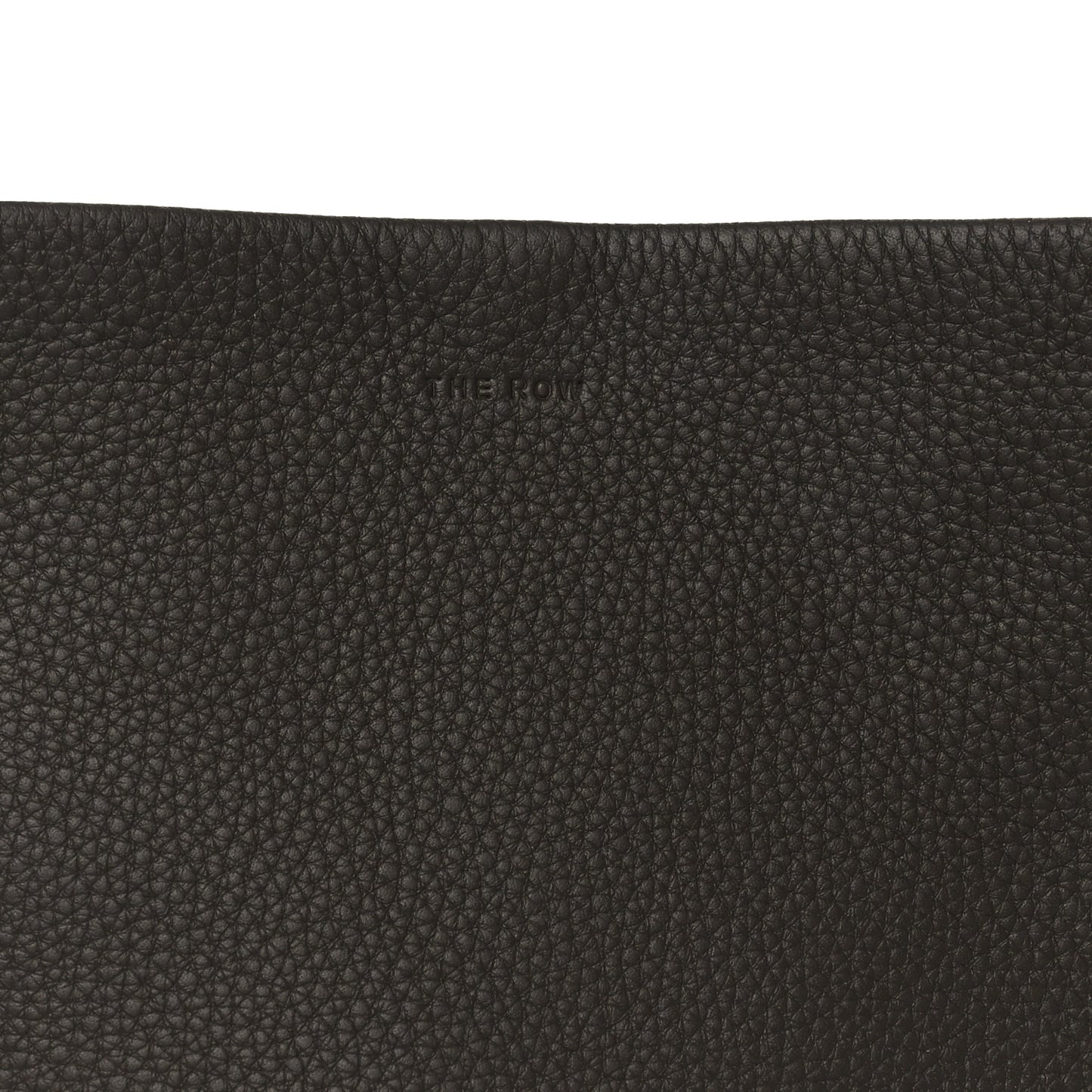 Grained Calfskin Medium N/S Park Tote Brown