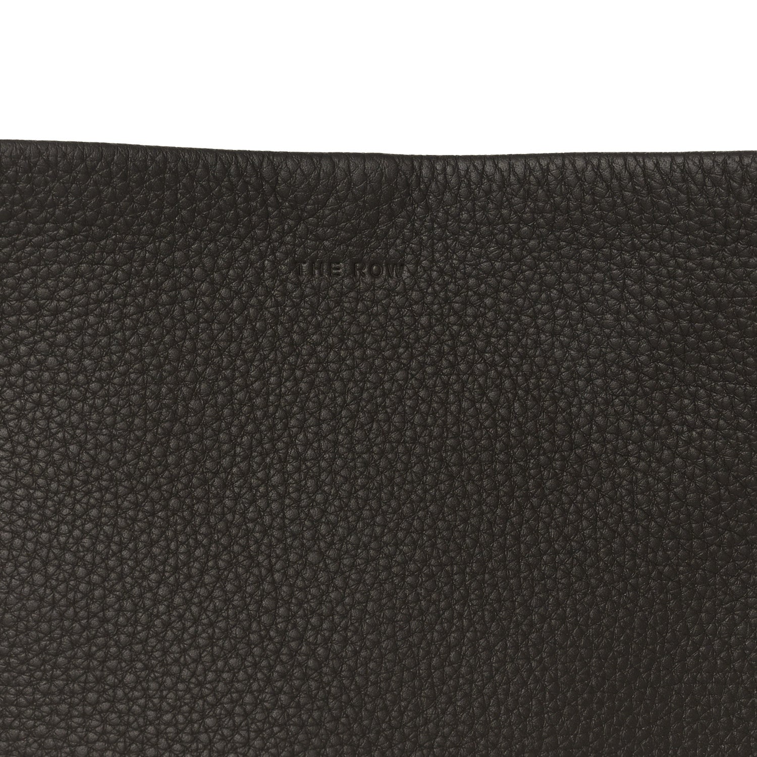 The Row Grained Calfskin Medium N/S Park Tote Brown 7 of 9
