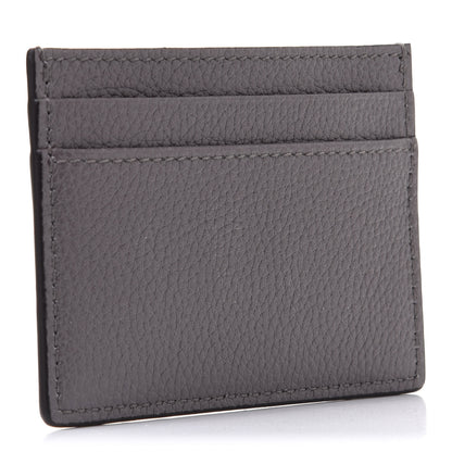 Gucci Grainy Calfskin Zumi Card Holder Dusty Grey 3 of 7