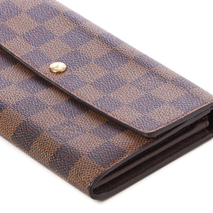 Louis Vuitton Damier Ebene Sarah Wallet 4 of 8