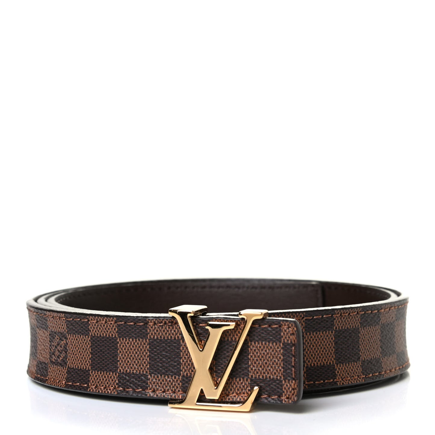 Damier Ebene 40mm LV Initiales Belt 85 34