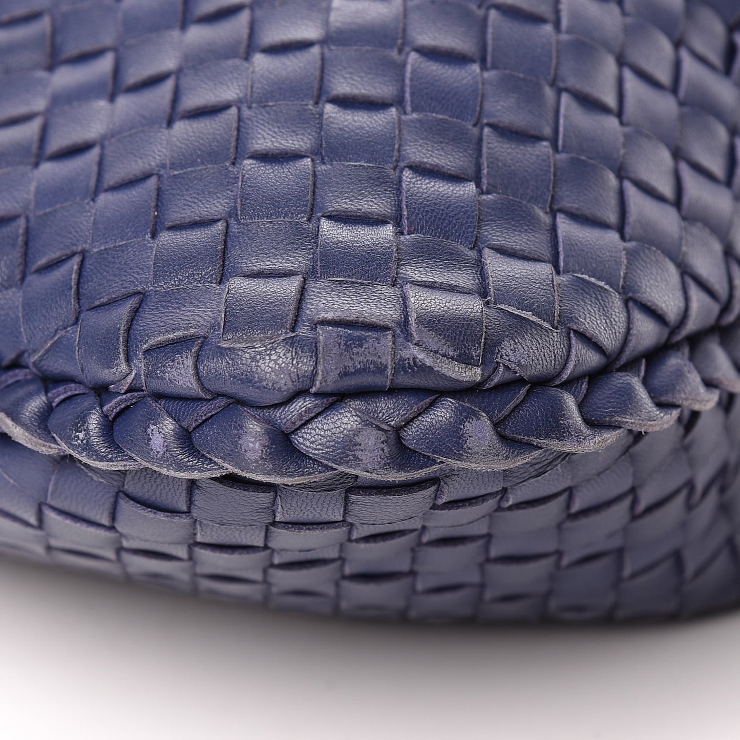 Nappa Intrecciato Large Veneta Hobo Atlantic