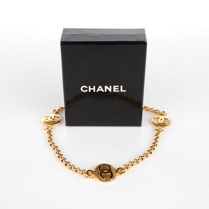 Chanel CC Long Necklace Gold 6 of 7
