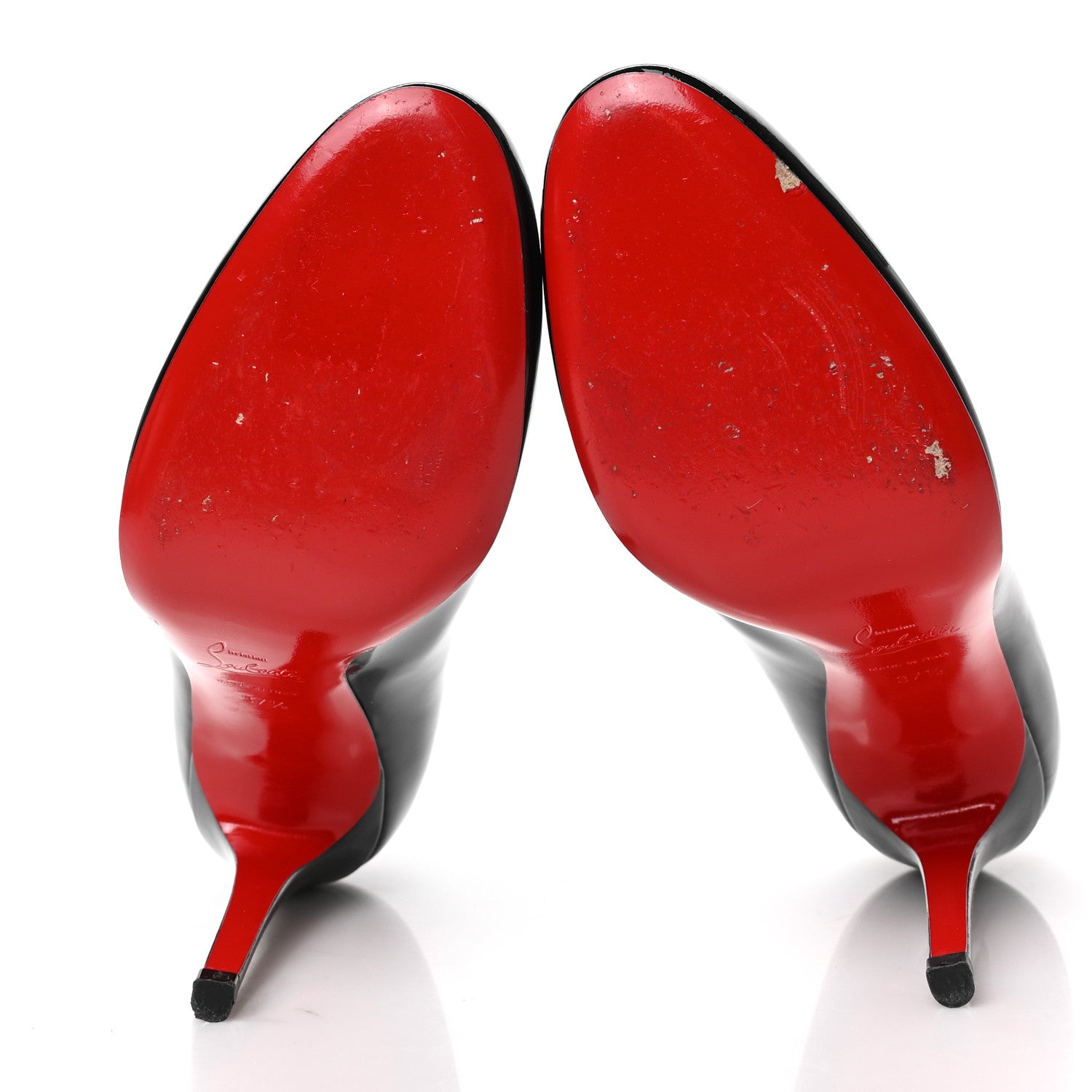Christian Louboutin Patent Simple 85 Pumps 37.5 Black 5 of 8