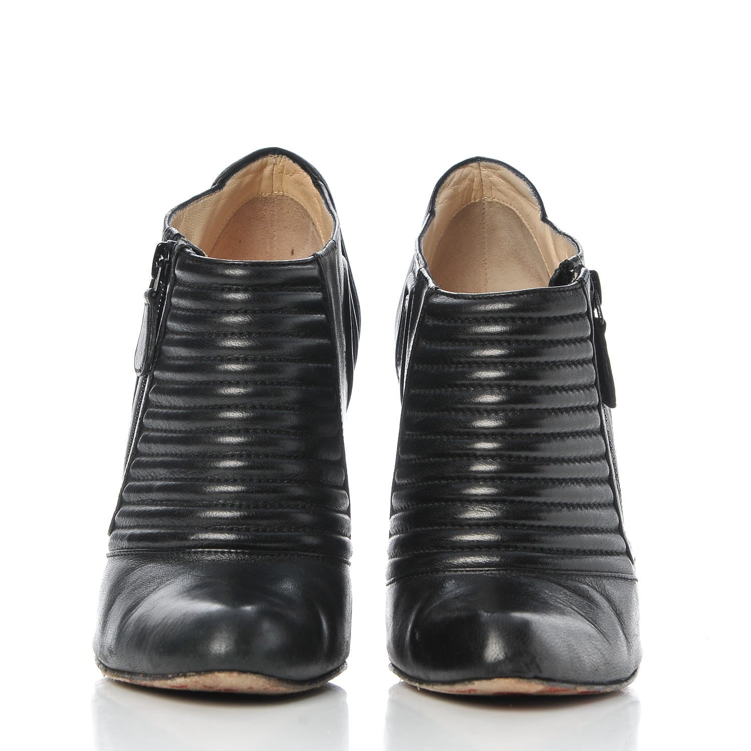 Christian Louboutin Nappa Sigourney 100 Booties 37.5 Black 2 of 11
