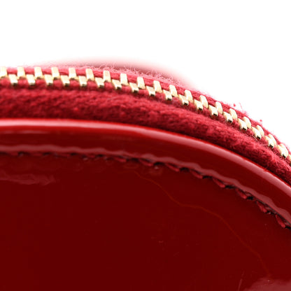 Saint Laurent Patent Heart Monogram Crossbody Red 12 of 12