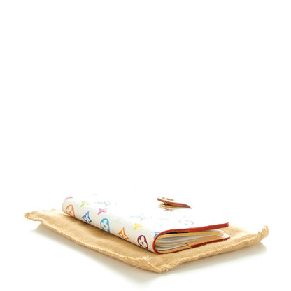 Louis Vuitton Monogram Multicolor Carnet de Bal Mini Agenda Cover White 4 of 7