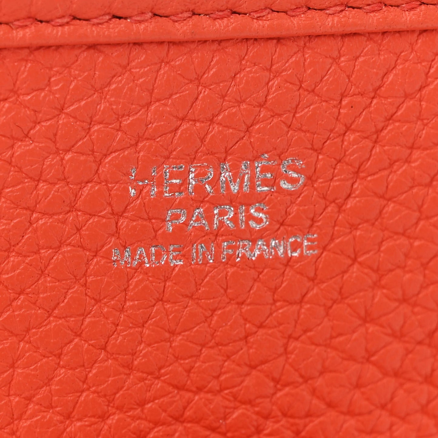 Taurillon Clemence Evelyne III PM Orange Poppy