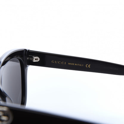 Gucci Acetate Square Frame Sunglasses GG0032S Black 5 of 8