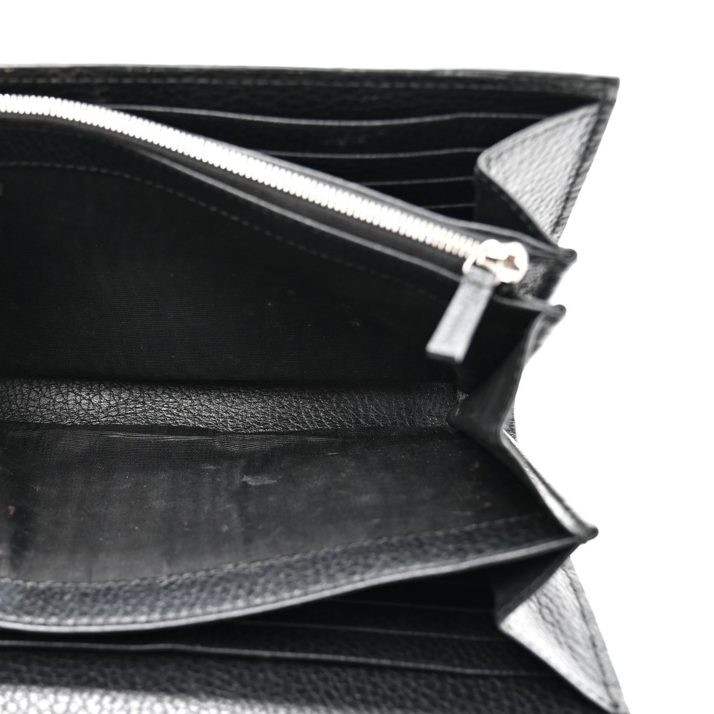 Calfskin Mini Dionysus Chain Wallet Black
