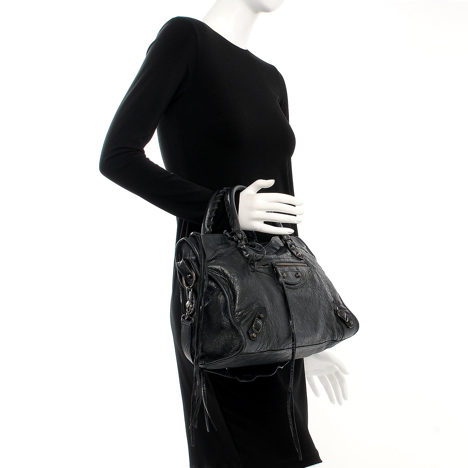 Balenciaga Agneau Classic Hardware City Black 2 of 10