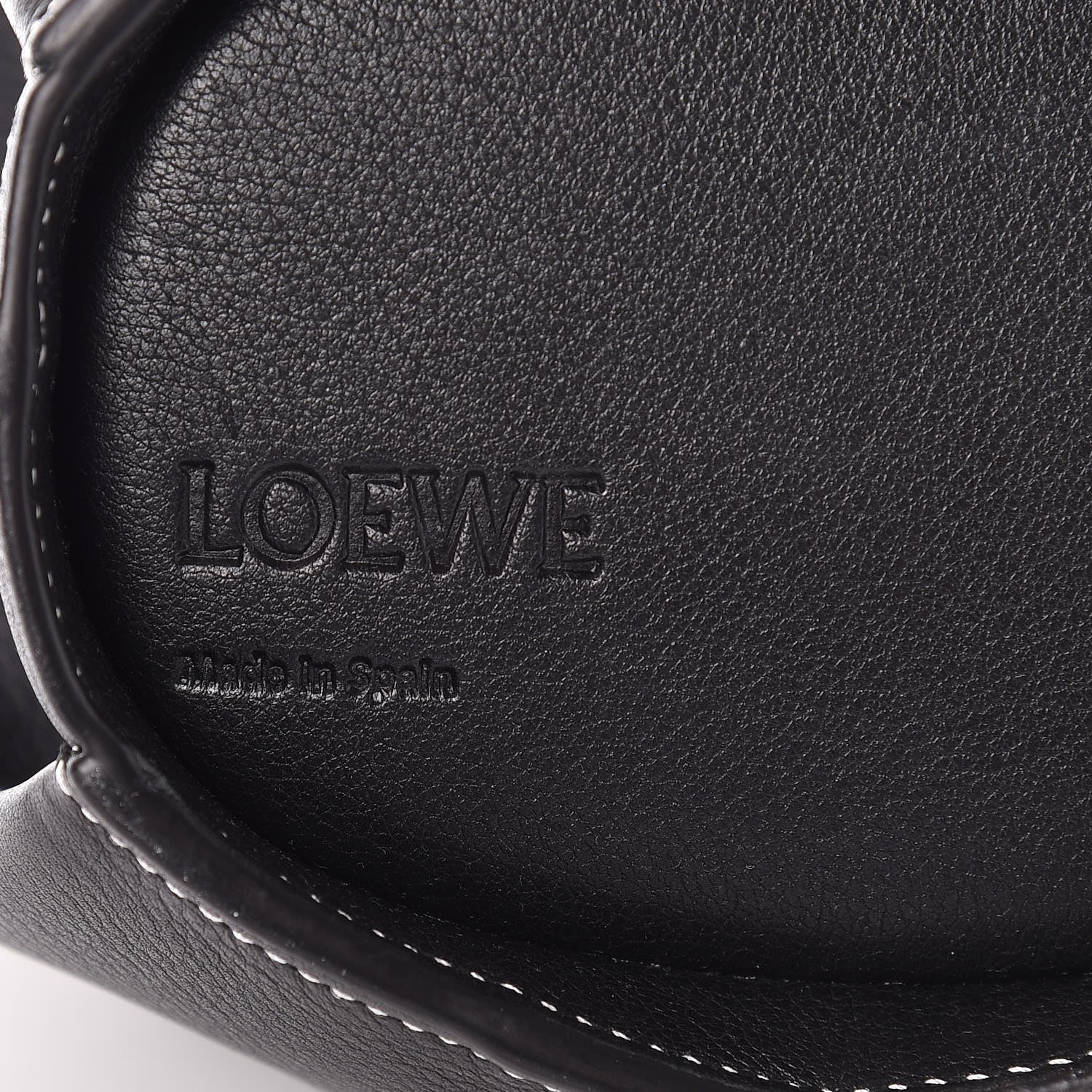Loewe Calfskin Mini Elephant Crossbody Bag Black 6 of 9