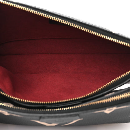 Louis Vuitton Empreinte Monogram Giant Multi Pochette Accessories Black Beige 5 of 9