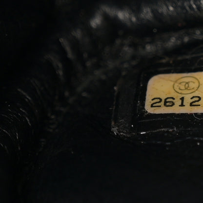 Chanel Aged Calfskin Quilted Small Reissue Camera Case Black 7 of 10