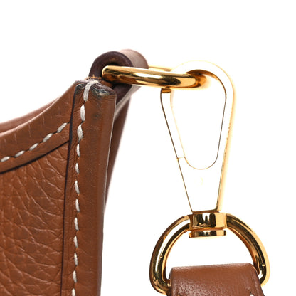 Hermes Taurillon Clemence Evelyne TPM Gold 11 of 13