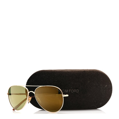 Tom Ford Metal Hunter Sunglasses TF103 Gold Tortoise 8 of 8