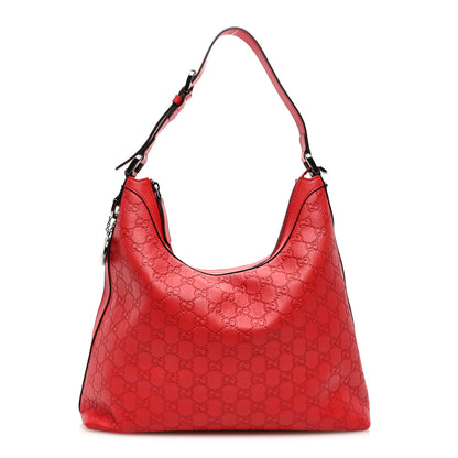 Gucci Dollar Calfskin GG Charm Hobo Oxidation 1 of 10