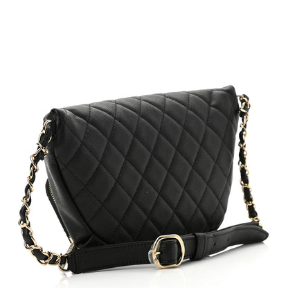 Chanel Caviar Quilted Business Affinity Waist Belt Bag Black 3 of 11