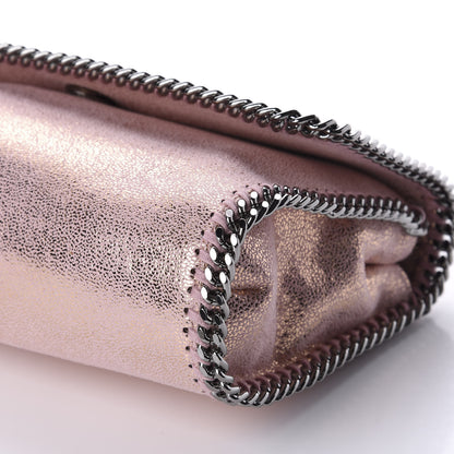 Stella McCartney Metallic Shaggy Deer Falabella Messenger Pink 7 of 10