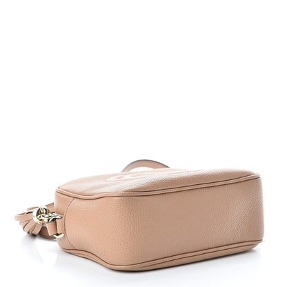 Gucci Pebbled Calfskin Small Soho Disco Bag Rose Beige 4 of 10