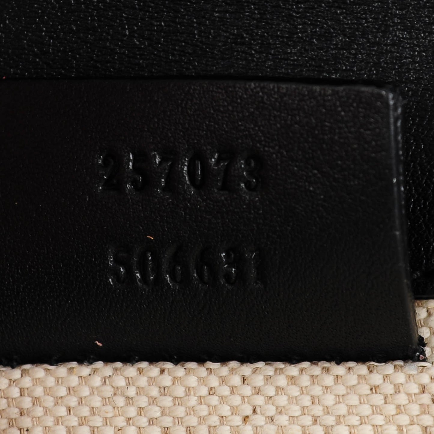 Guccissima Small Broadway Clutch Black