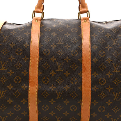 Louis Vuitton Monogram Keepall Bandouliere 60 7 of 9