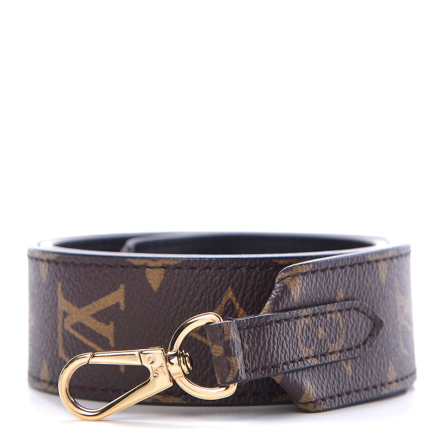 Louis Vuitton Monogram Bandouliere Shoulder Strap Black 1 of 4