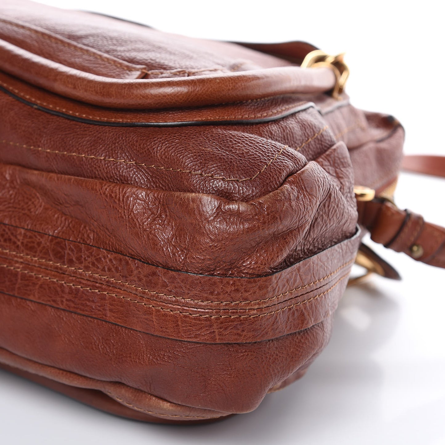 Calfskin Large Paraty Brown