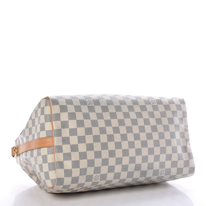 Louis Vuitton Damier Azur Speedy Bandouliere 35 4 of 10