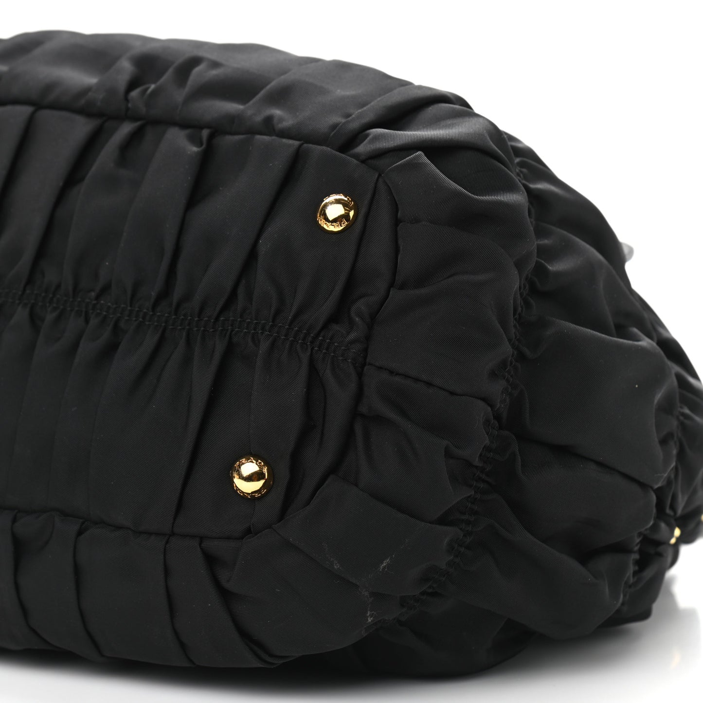 Tessuto Nylon Gaufre Tote Black