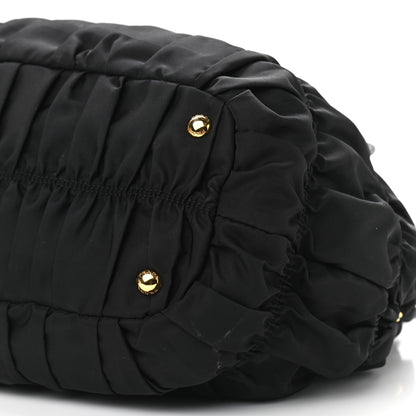 Prada Tessuto Nylon Gaufre Tote Black 8 of 12