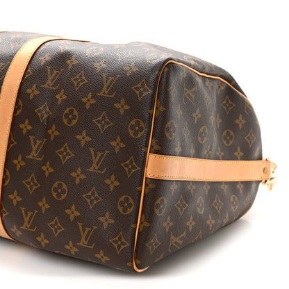 Louis Vuitton Monogram Keepall Bandouliere 50 9 of 9