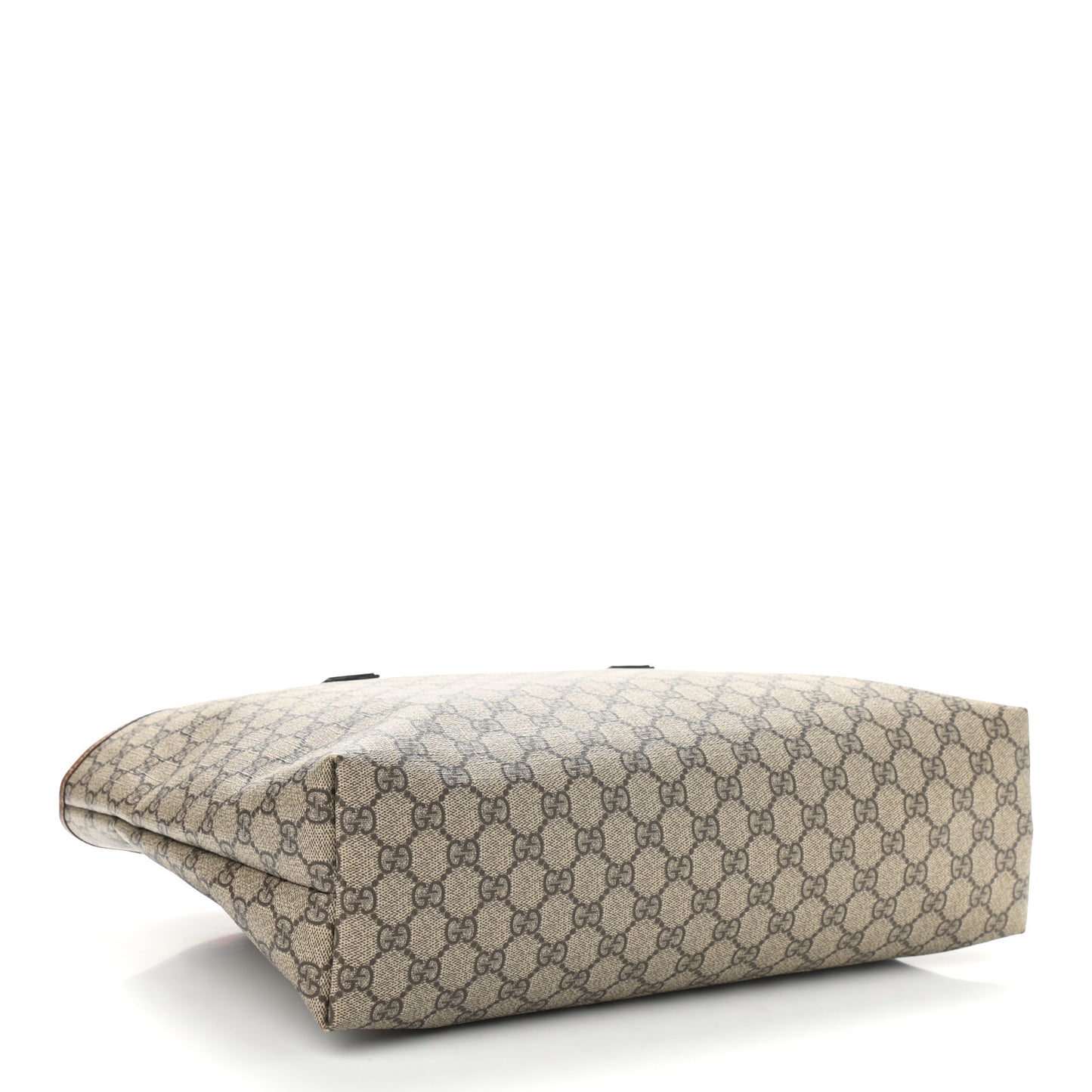 GG Plus Monogram Medium Signature Web Loop Tote Brown