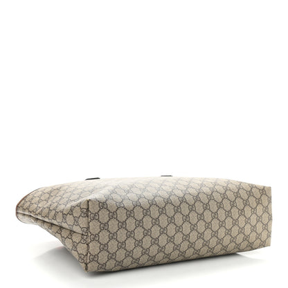 Gucci GG Plus Monogram Medium Signature Web Loop Tote Brown 4 of 11
