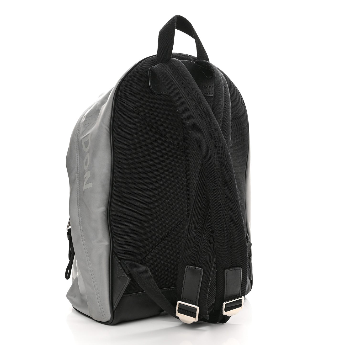 Nylon Horseferry Print Jett Backpack Cloud Grey