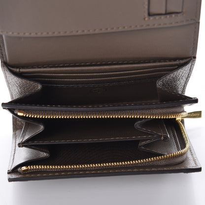 Mulberry Small Classic Grain Small Continental French Purse Wallet Solid Grey 5 of 9
