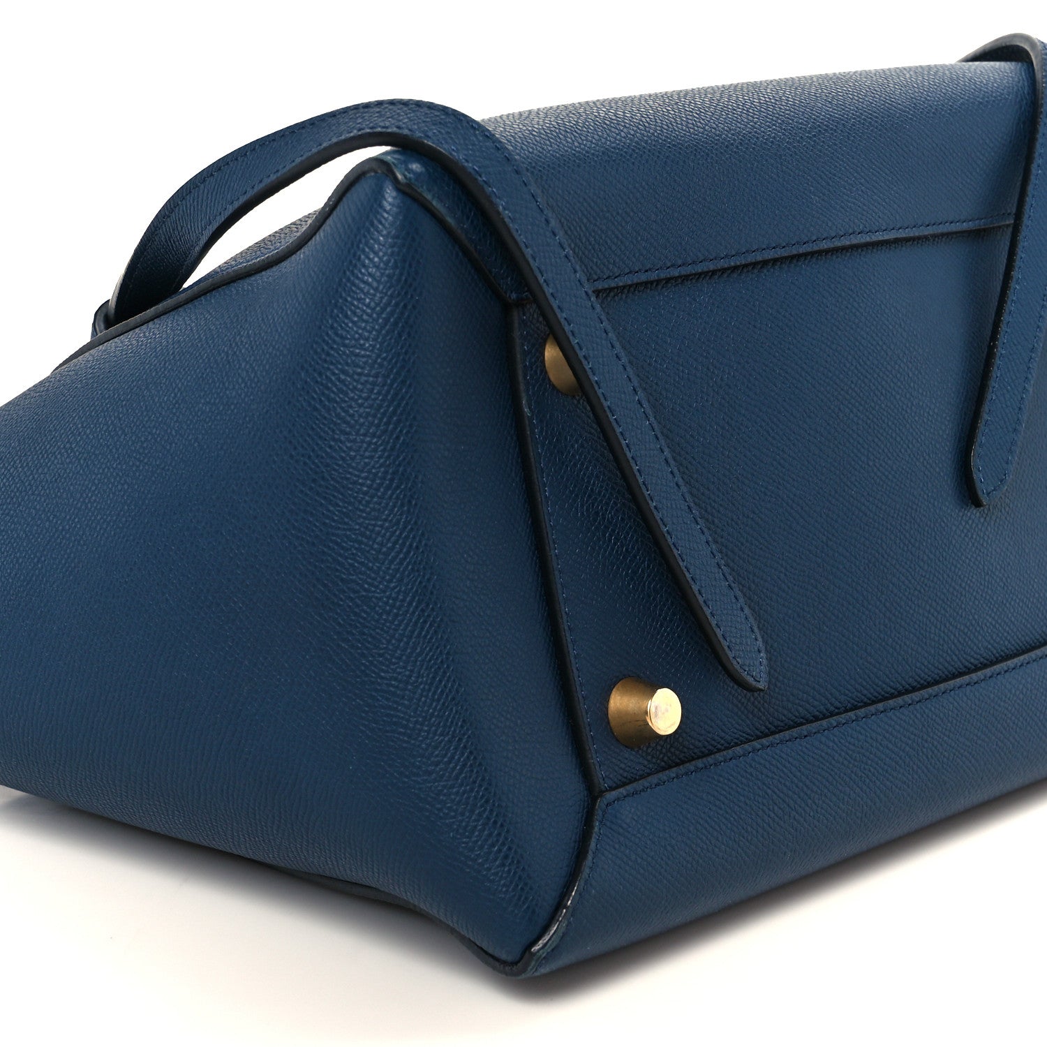 Celine Grained Calfskin Mini Belt Bag Indigo 10 of 11