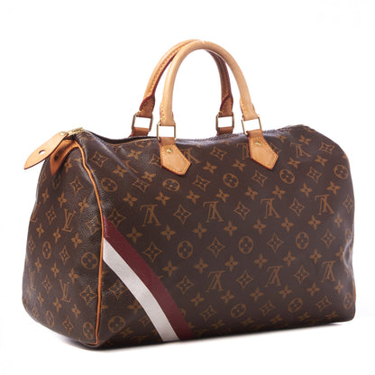 Louis Vuitton Monogram My LV Heritage Speedy 35 Bordeaux White 2 of 9