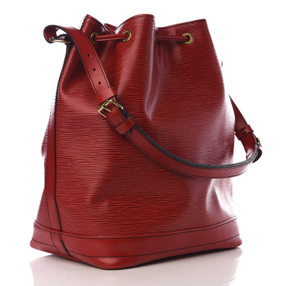 Louis Vuitton Epi Noe Castillan Red 2 of 8