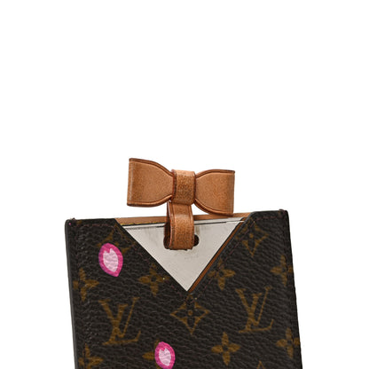 Louis Vuitton Monogram Cherry Blossom Mirror With Case Brown 7 of 8