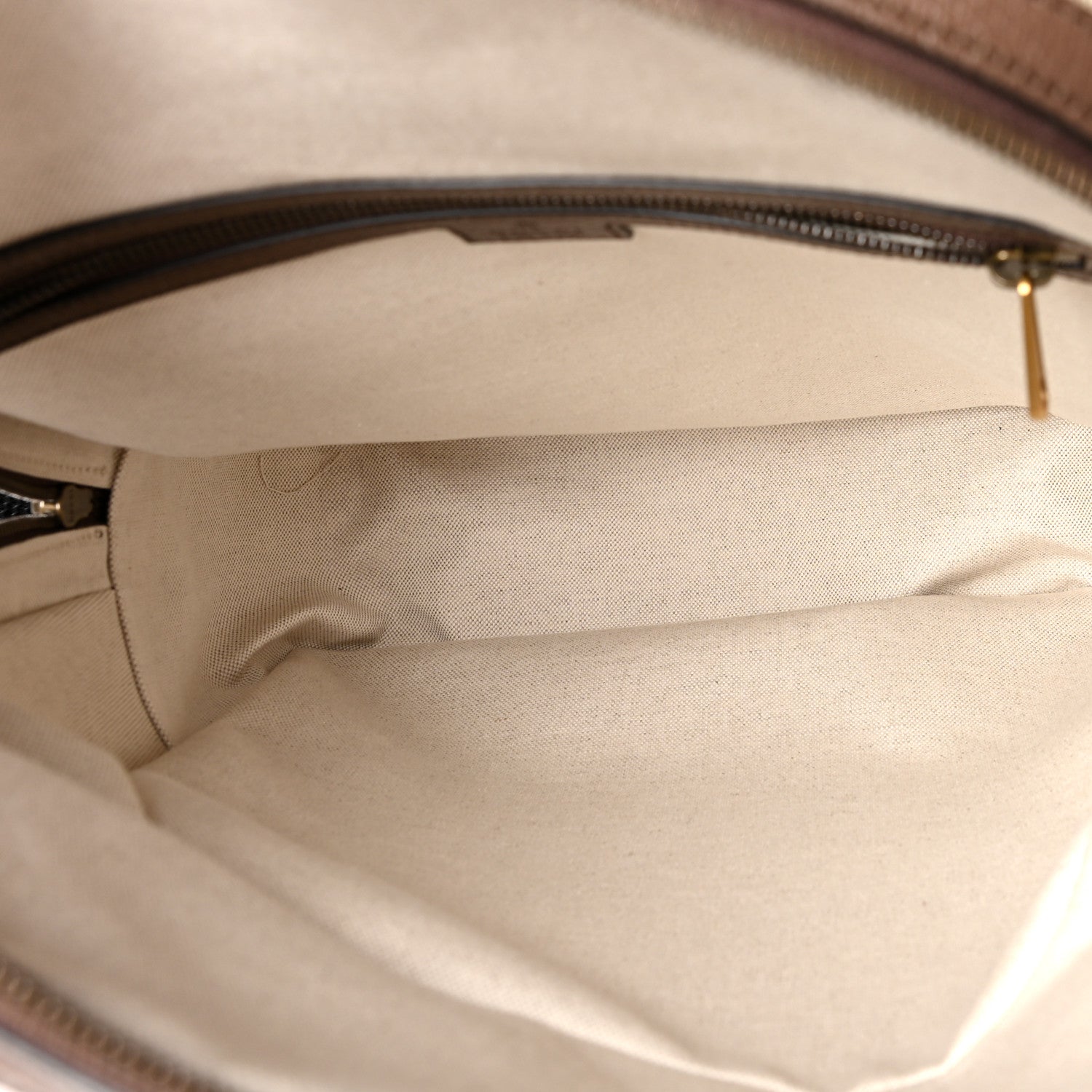 Gucci GG Supreme Monogram Medium Ophidia Day Backpack Brown 6 of 13