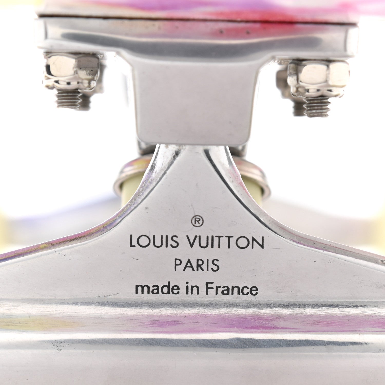 Louis Vuitton Monogram Watercolor Wood Skateboard Multicolor 5 of 8