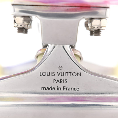 Louis Vuitton Monogram Watercolor Wood Skateboard Multicolor 5 of 8