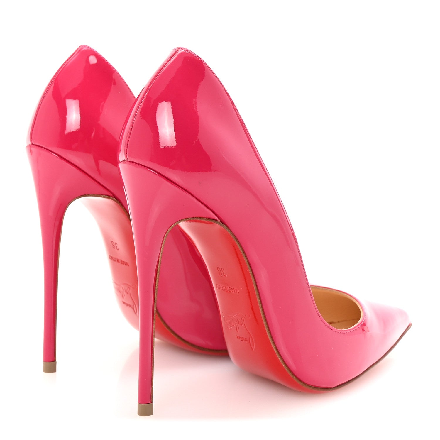 Christian Louboutin Patent So Kate 120 Pumps 36 Rosa 1749113