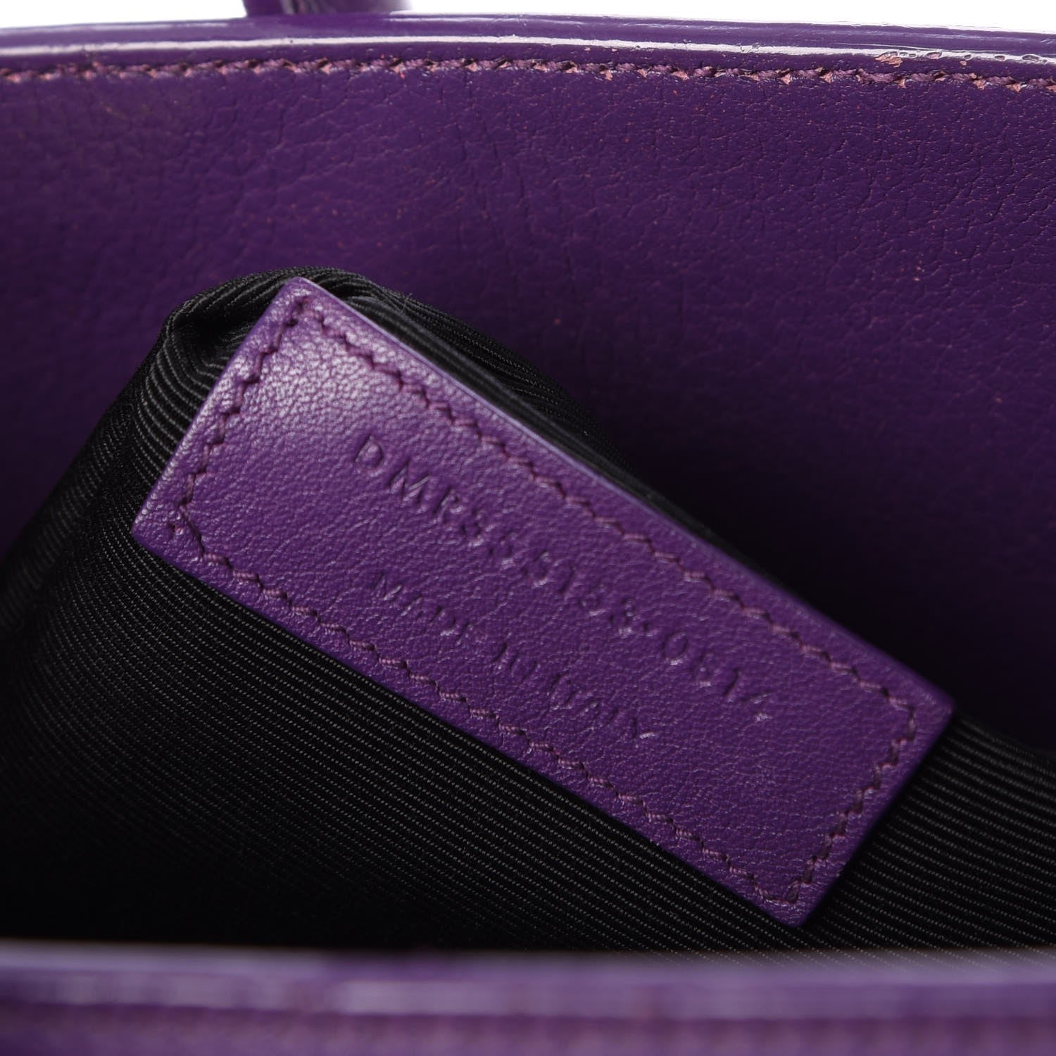 Saint Laurent Calfskin Small Sac De Jour Purple 10 of 10