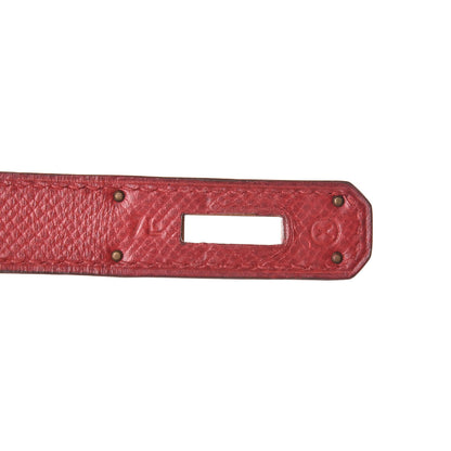 Hermes Courchevel Kelly Sellier 28 Rouge Vif 10 of 17