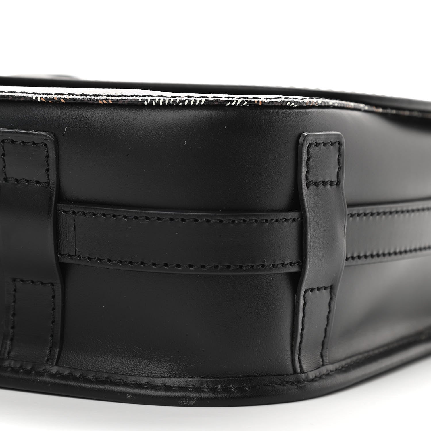 Goyard Goyardine Belvedere II MM Messenger Bag Black 9 of 9