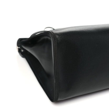 Hermes Toile H Berline Vache Hunter Herbag Zip 39 MM Black Ecru 10 of 12