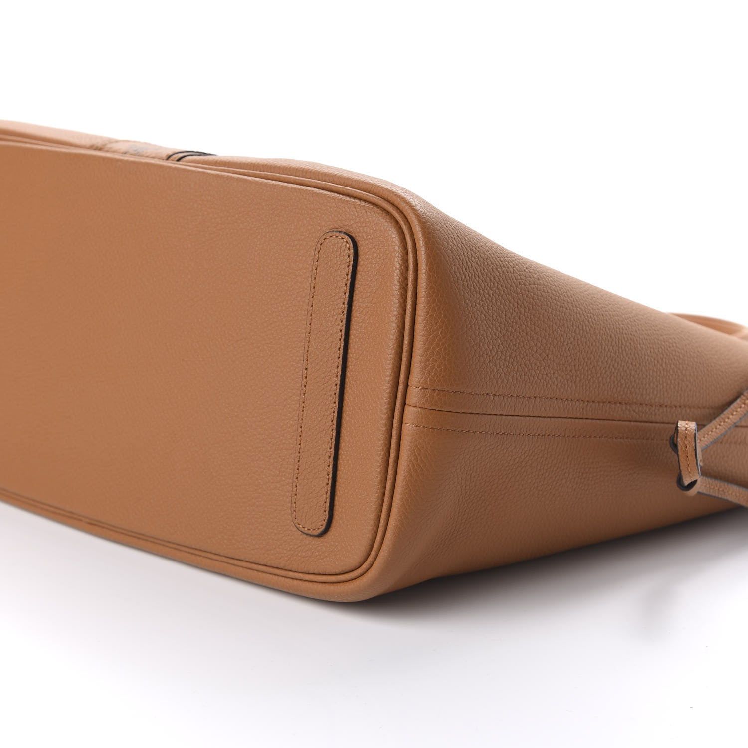 MCM Calfskin Medium Liz Reversible Shopper Tote Cognac 7 of 15