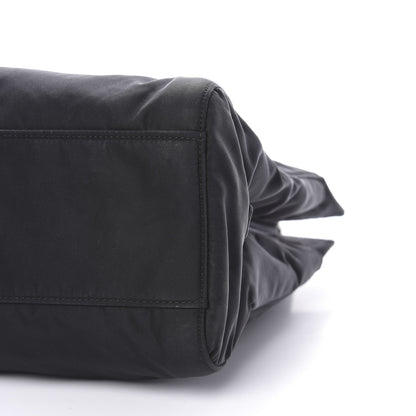 Prada Nylon Tessuto Acciaio Chain Shoulder Bag Black 11 of 15